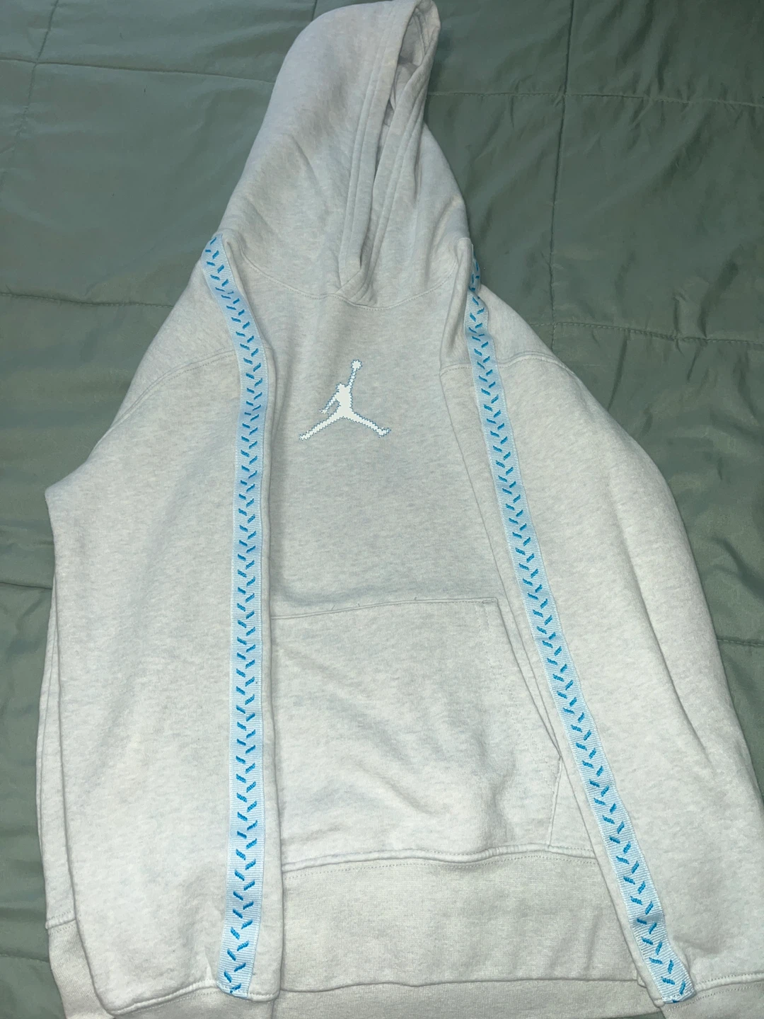 Jordan white Sweatpants & Hoodie Set Youth M
