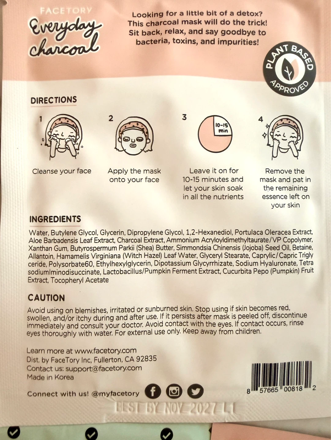 Face and eye mask bundle - photo 2