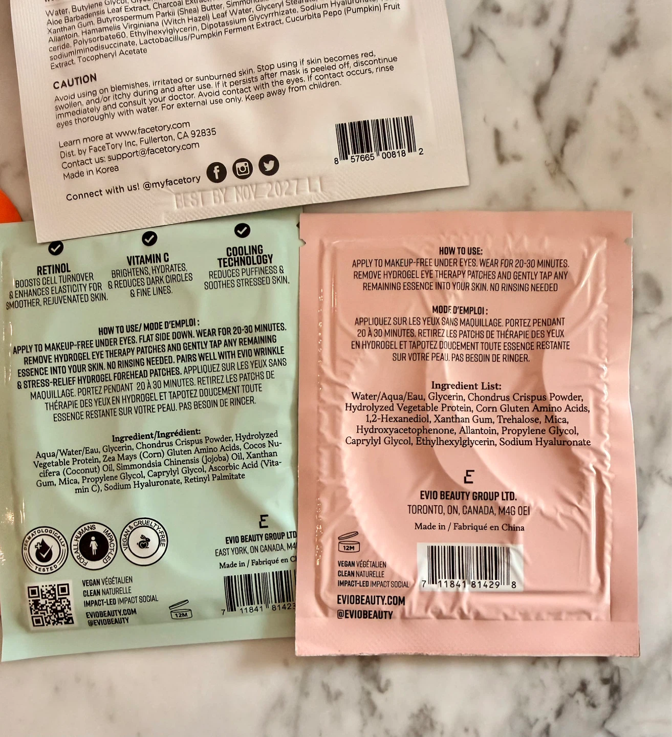 Face and eye mask bundle - photo 3