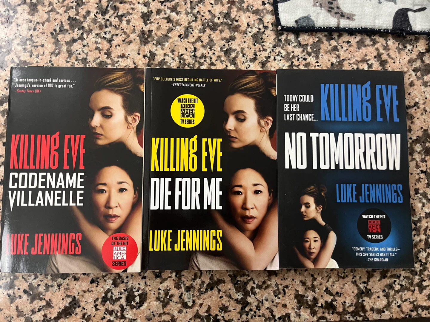 Killing Eve Books - Codename Villanelle, Die For Me, No Tomorrow - photo 2