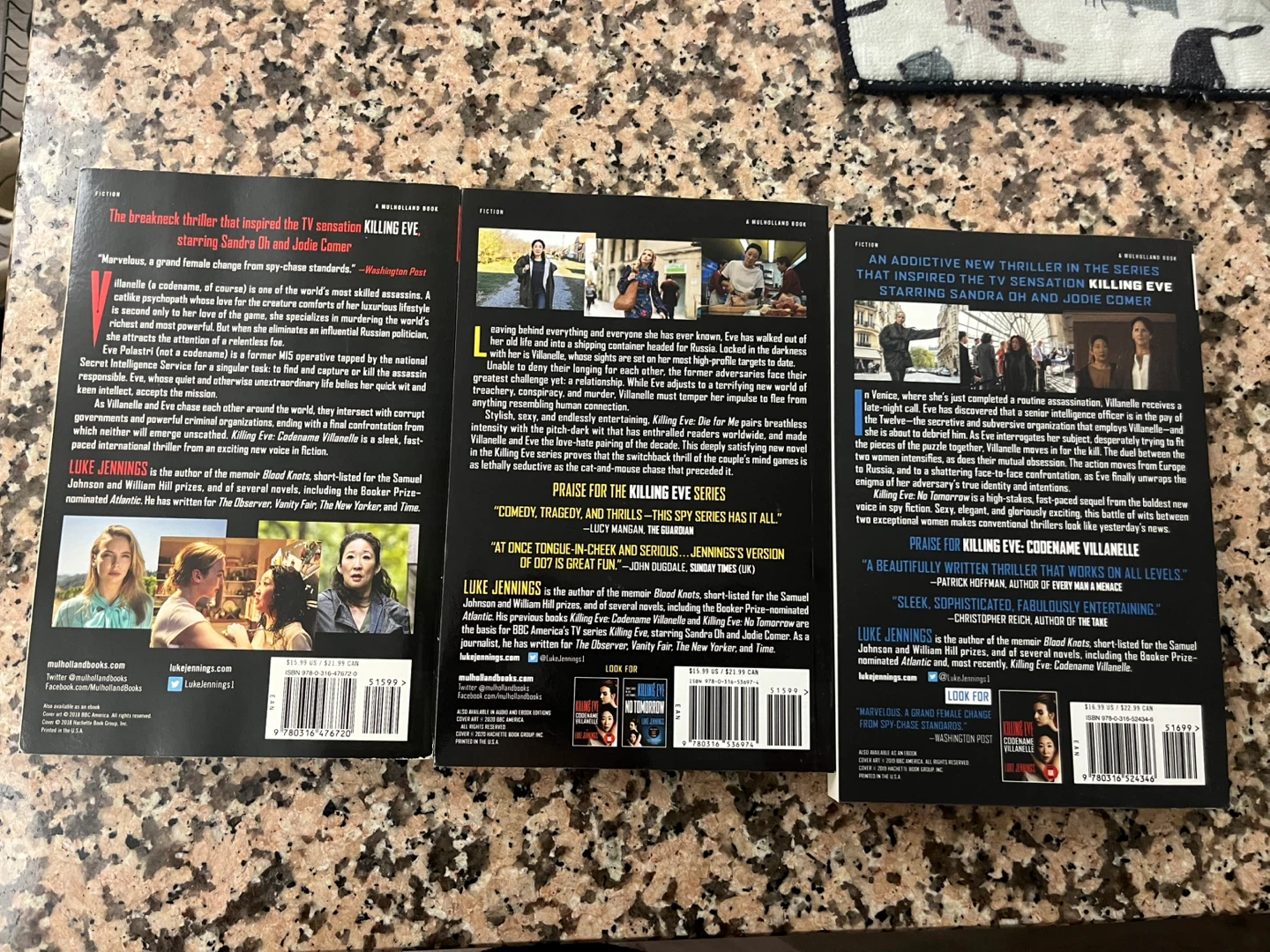 Killing Eve Books - Codename Villanelle, Die For Me, No Tomorrow - photo 3