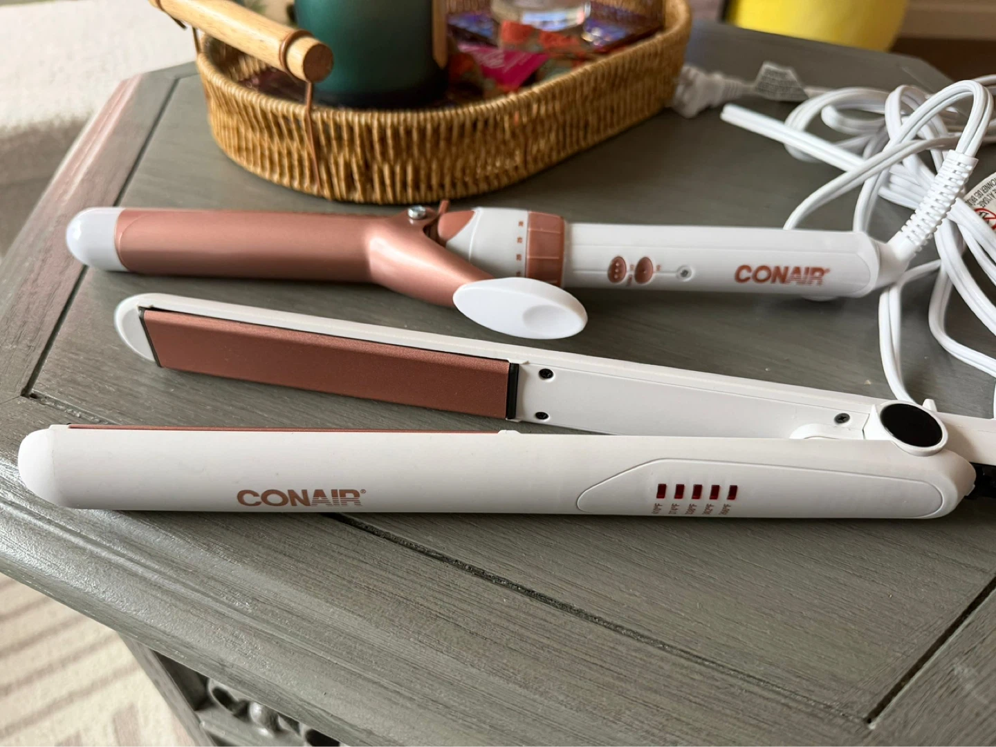 Conair Curling Wand & Flat Iron Set