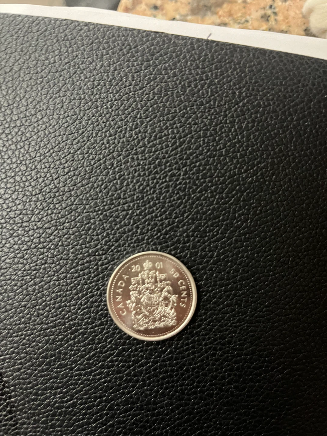 2001 Canadian 50 Cent Coin