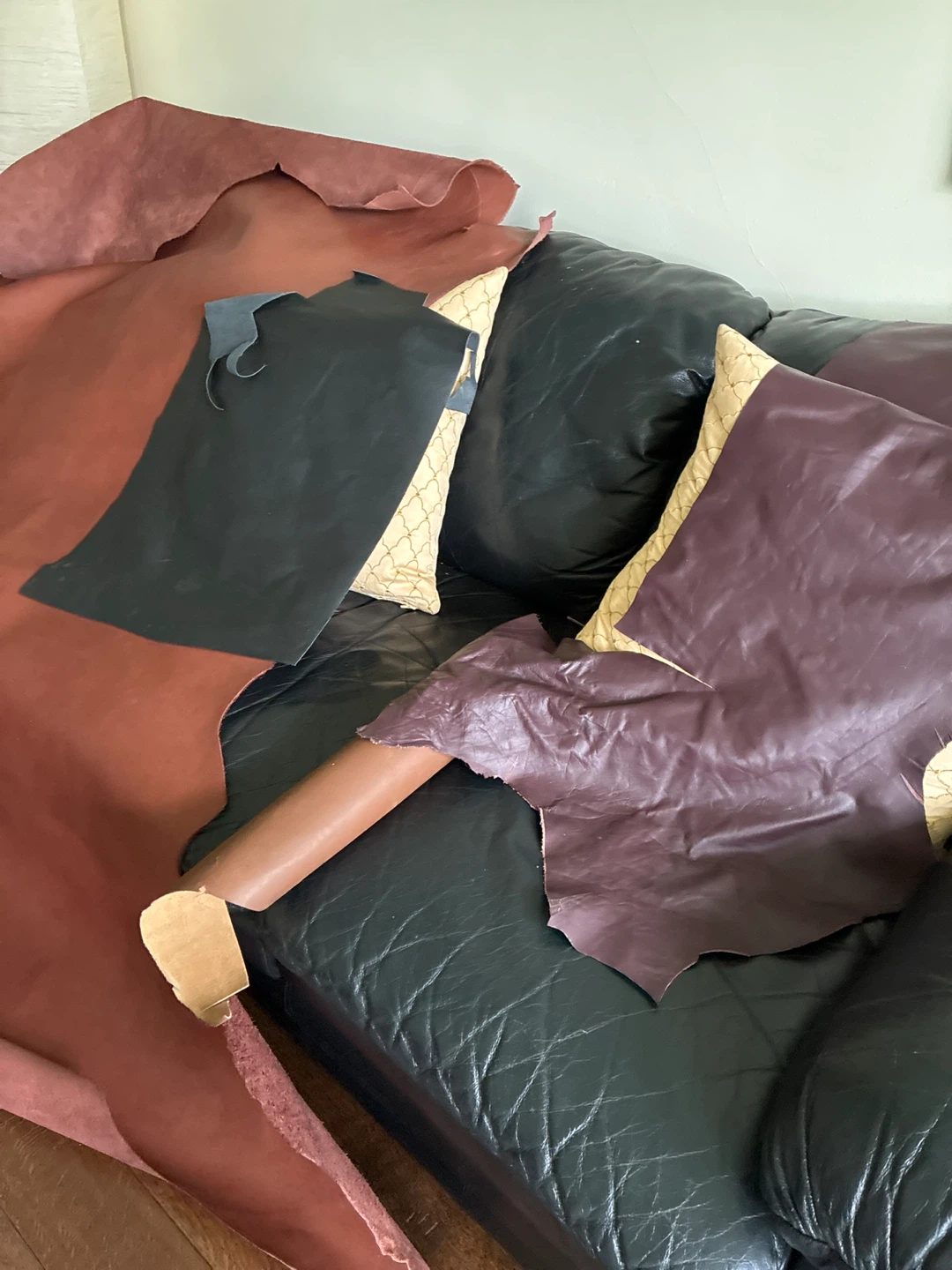 Assorted Leather Hides - photo 2