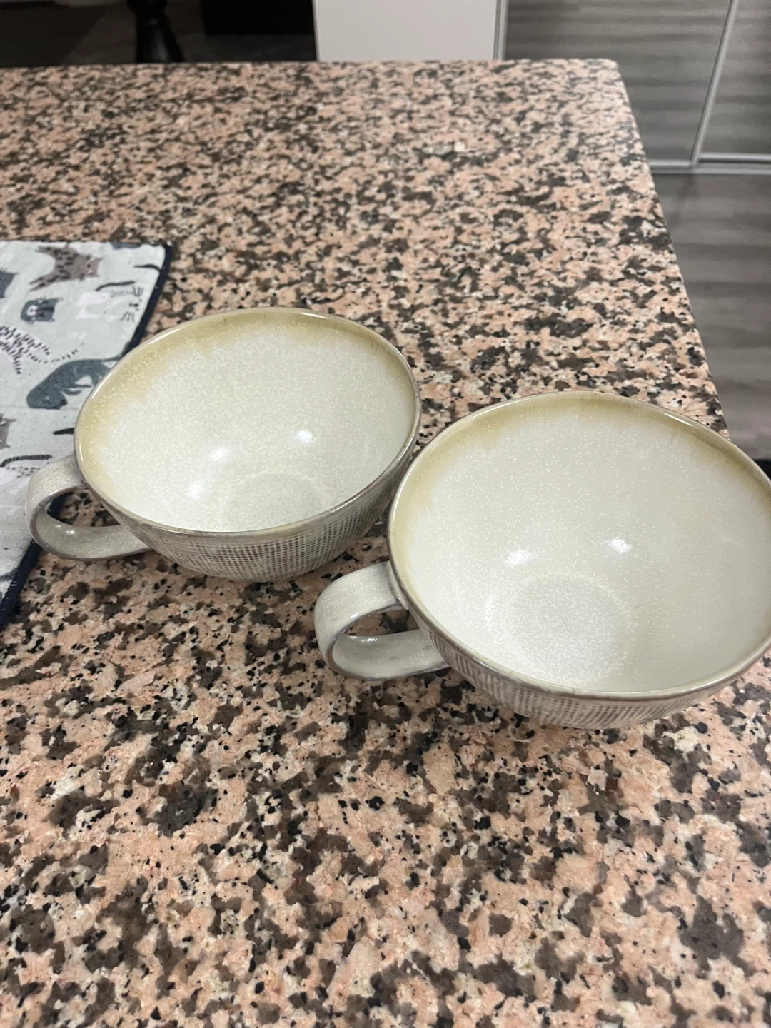 Set of 2 Ceramic Soup Bowls/Mugs - photo 3