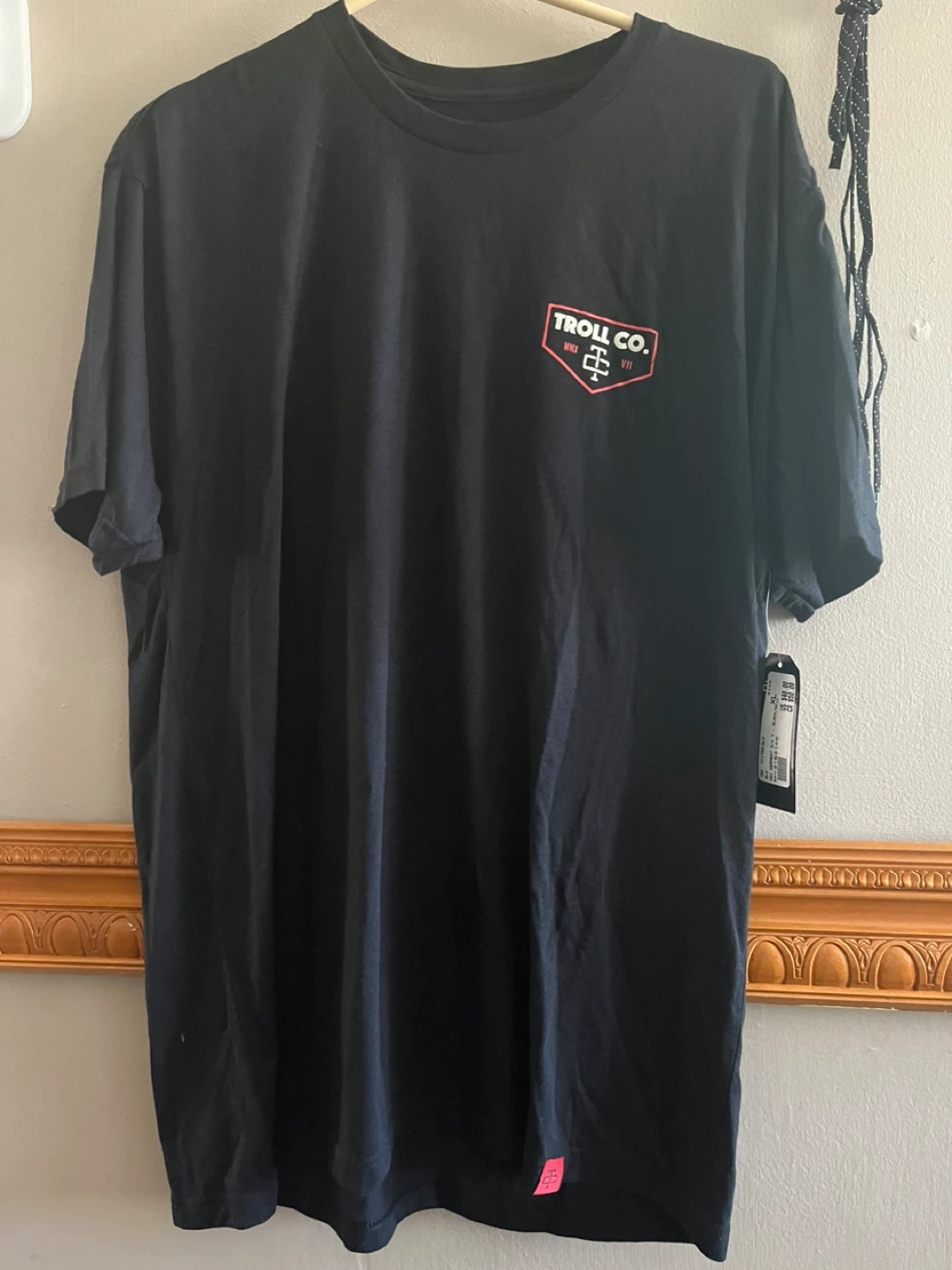 Troll Co. Support Blue Collar T-Shirt XL