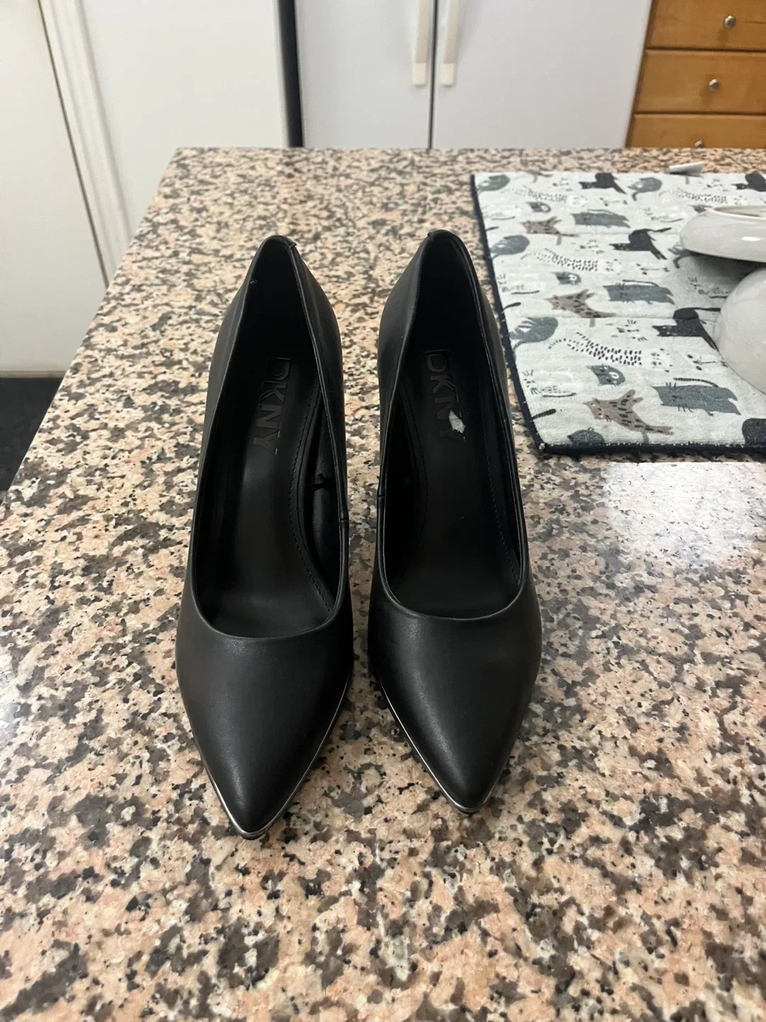 DKNY Black Heels
