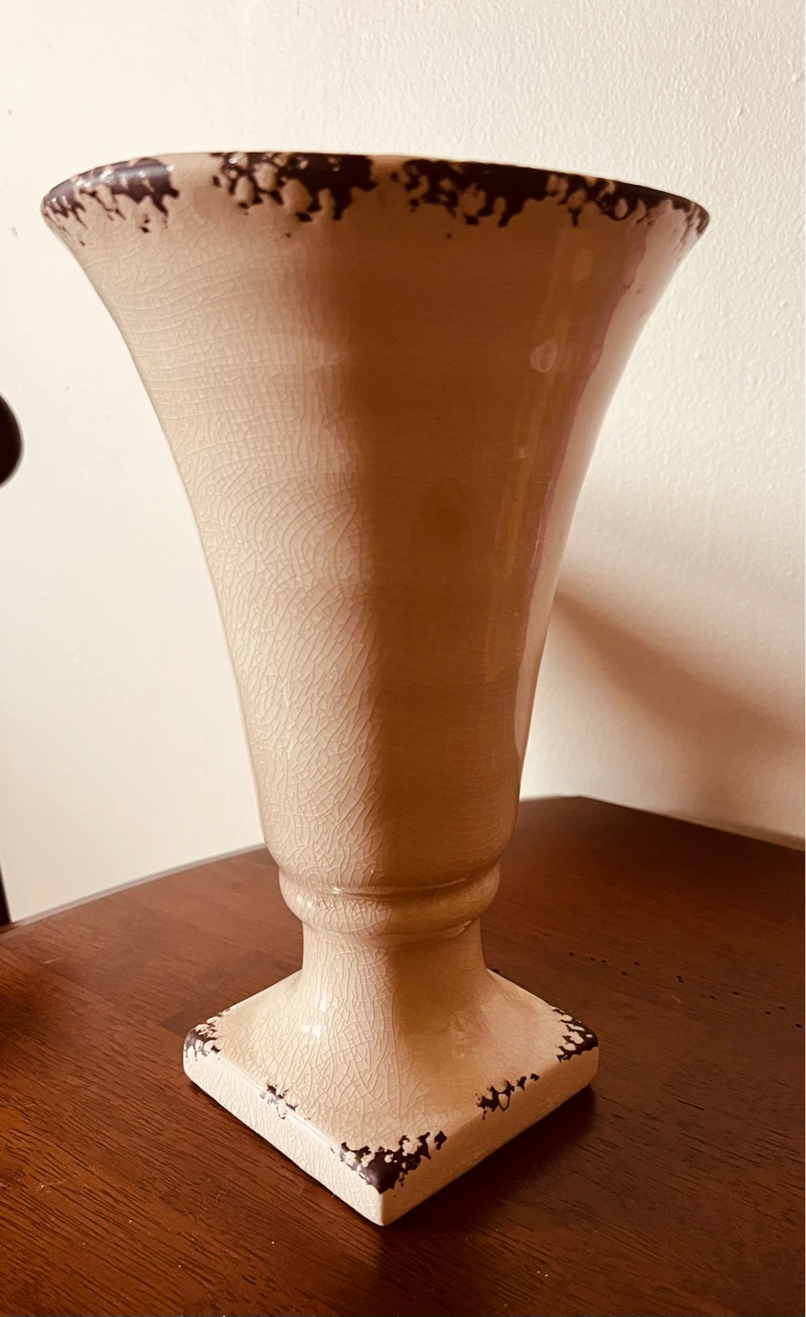 Legacy Ceramic Crackle Glazed Vase ⚽️