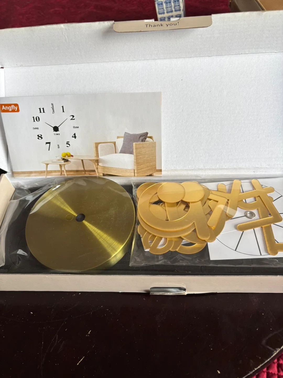 Angfly DIY Wall Clock - photo 2