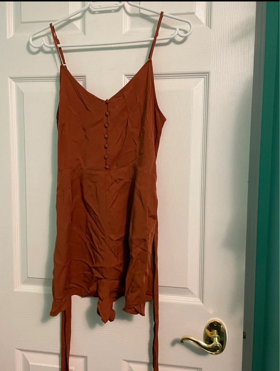 Forever 21 Rust Colored Romper ⚽️