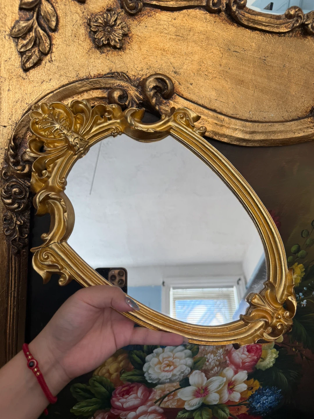 Ornate Gold Mirror