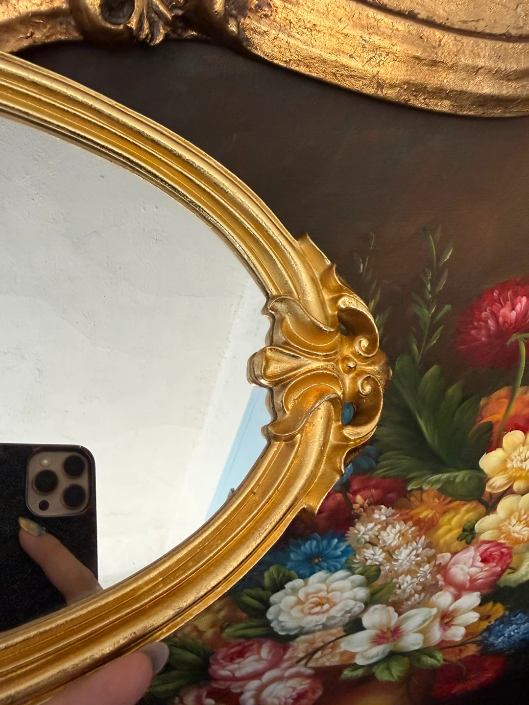 Ornate Gold Mirror - photo 3