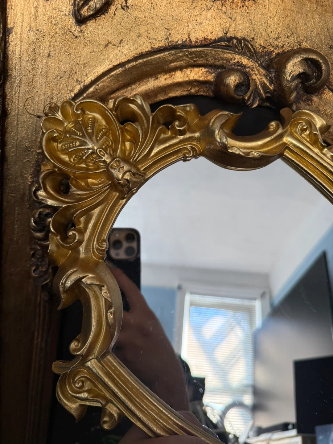 Ornate Gold Mirror - photo 2
