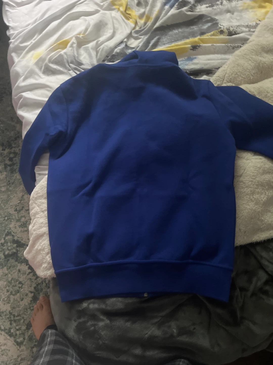 Royal Blue Polo Ralph Lauren Zip-Up Hoodie - photo 3