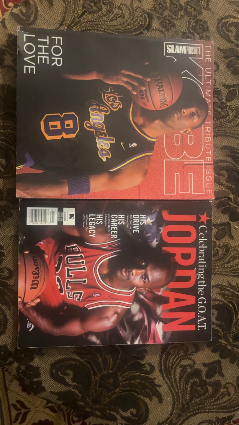 Slam Presents Kobe Bryant and Michael Jordan Tribute Issues