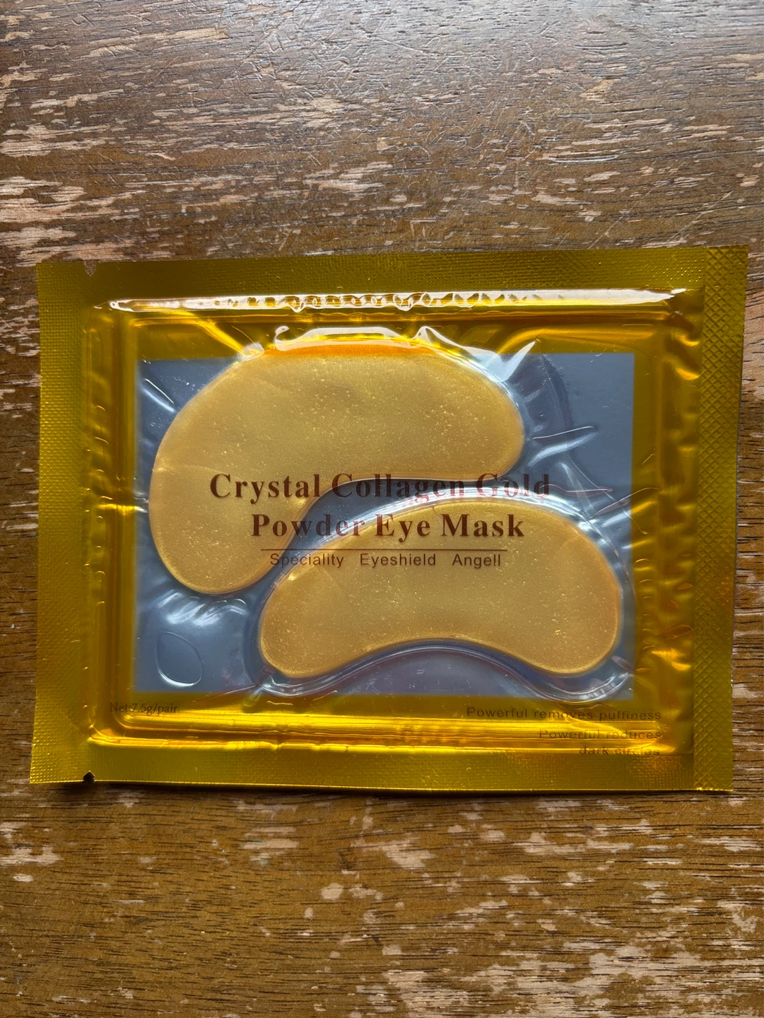 ⚽️Crystal Collagen Gold Powder Eye Mask (3 pair)