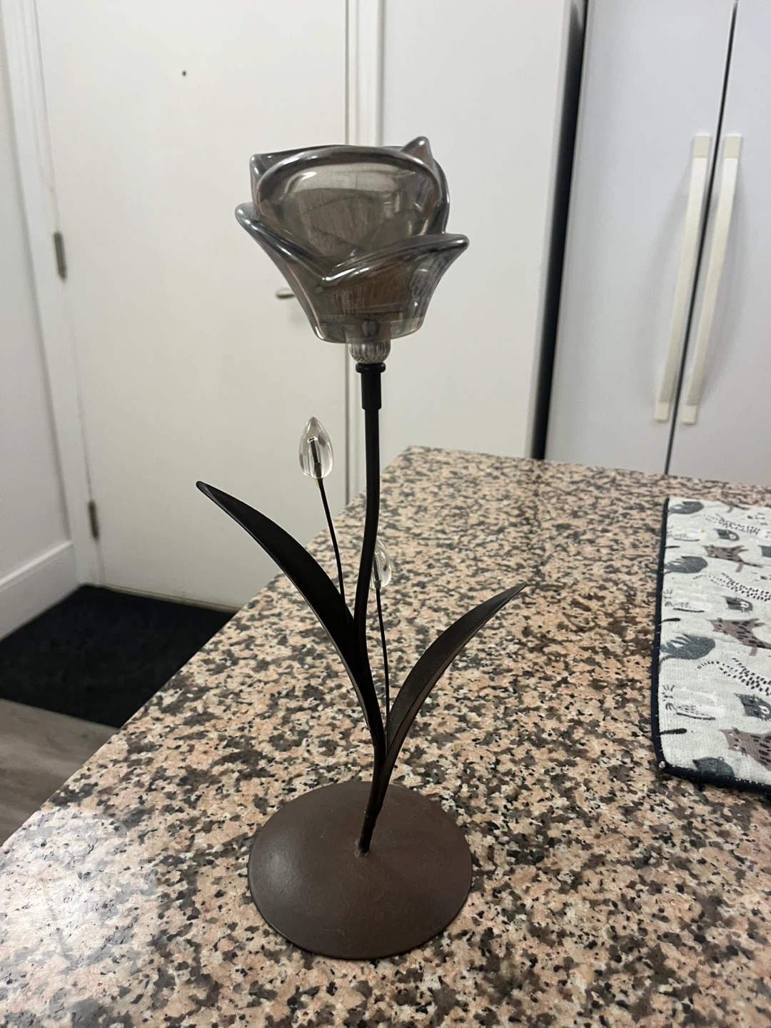 Decorative Rose Tealight Holder - photo 2