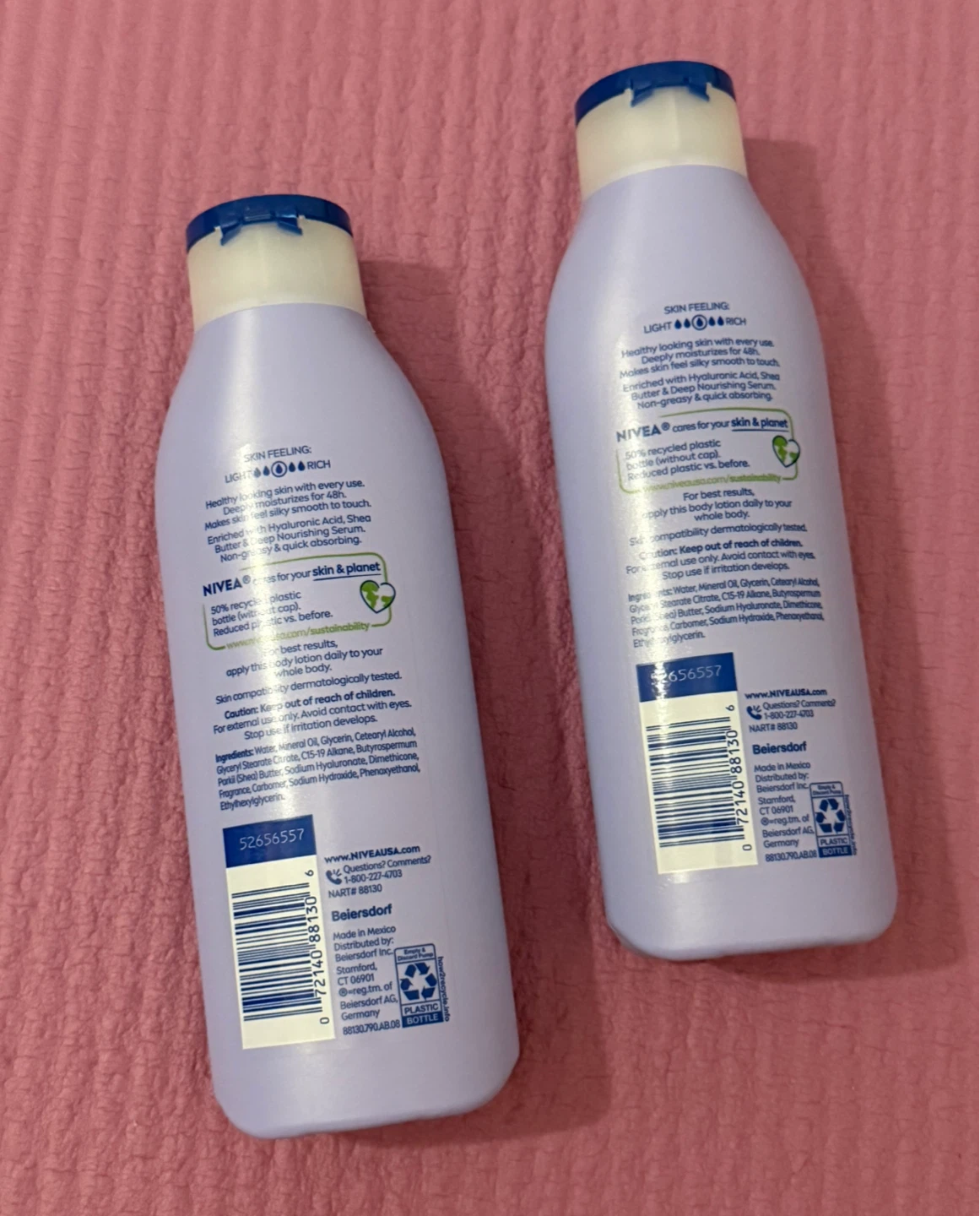 NEW⚽️NIVEA Shea Nourish Body Lotion -(250 mL) - photo 2