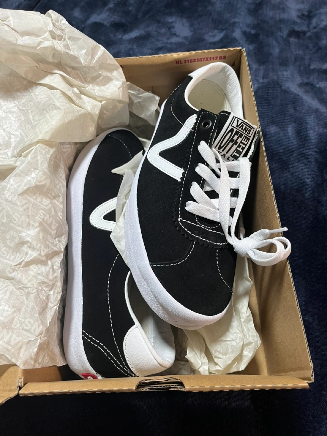 Vans Sport Lo Off The Wall Shoes Black Size 8