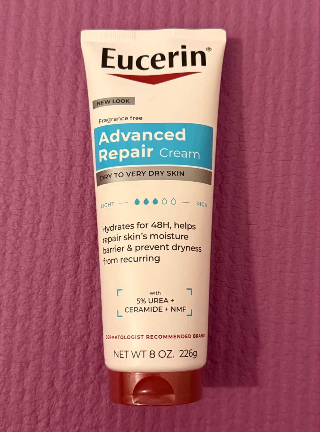 NEW⚽️Eucerin Advanced Repair Cream for Dry to Very Dry Skin