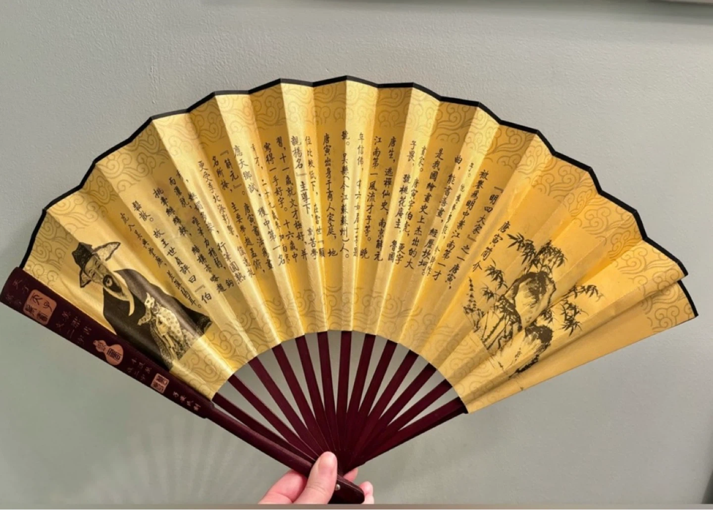 ⚽️Vintage Decorative Folding Fan