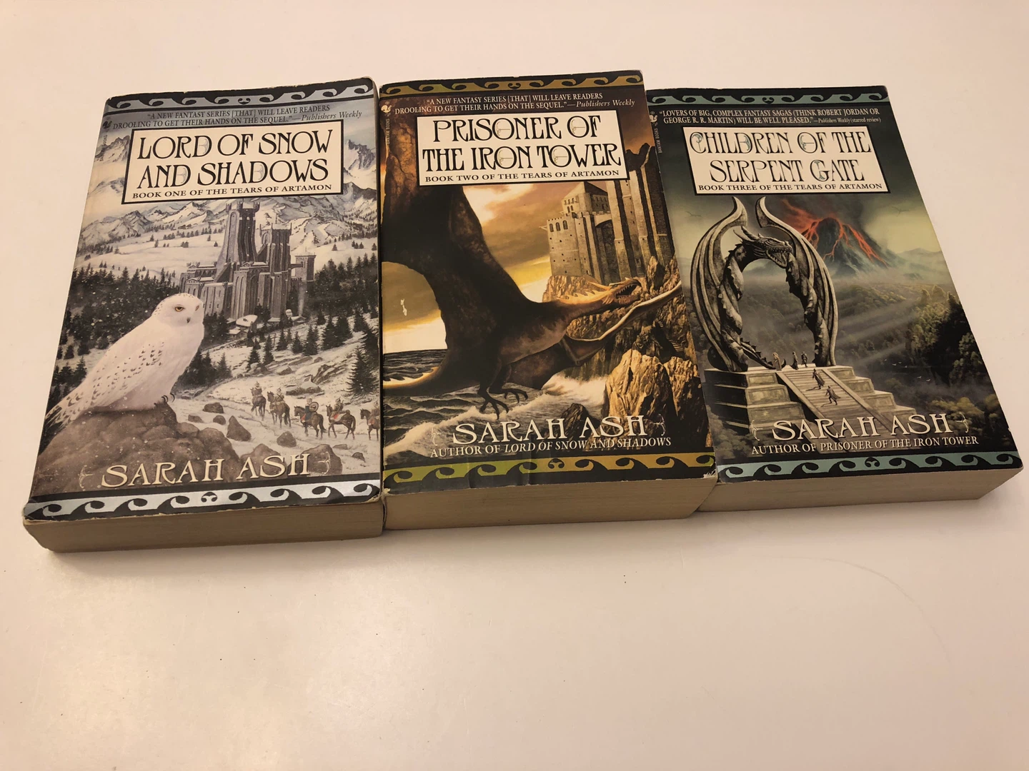 Sarah Ash "Tears of Artamon" Book Series