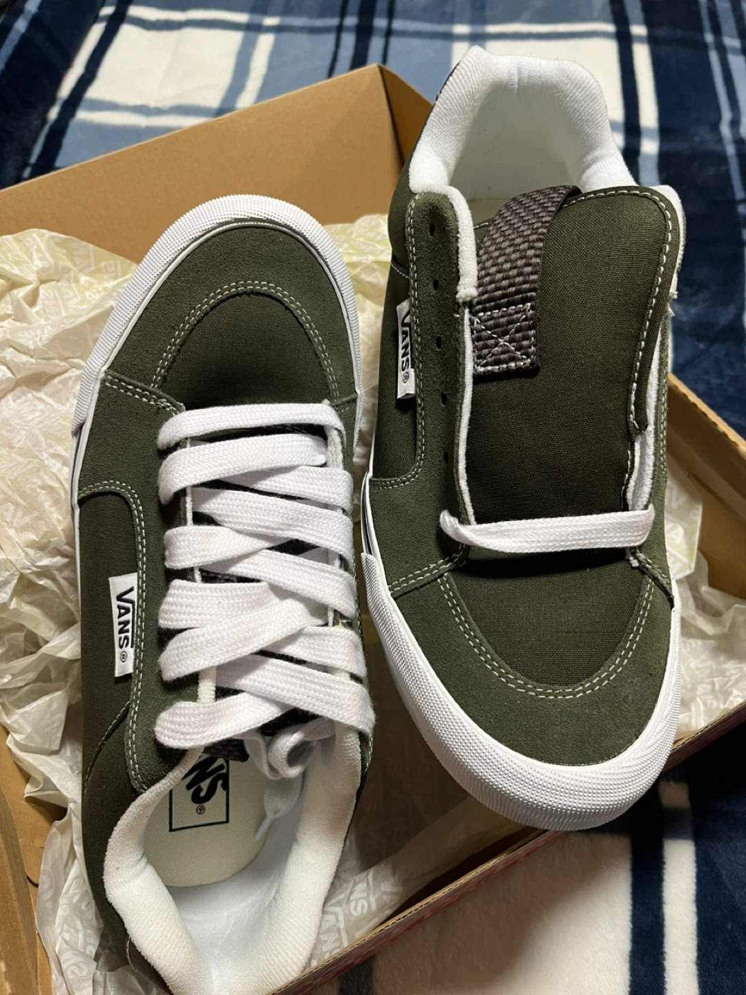 Vans Chukka Push Olive Men's Size 10 Sneakers