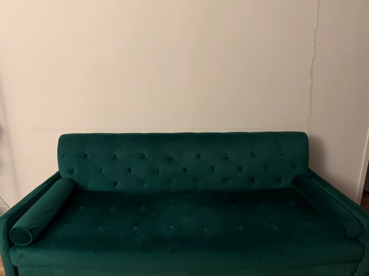 Green Velvet Sofa - photo 3