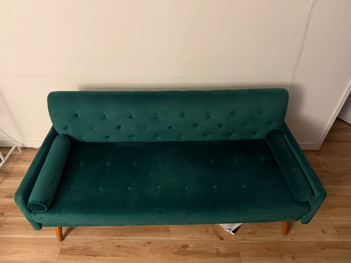 Green Velvet Sofa