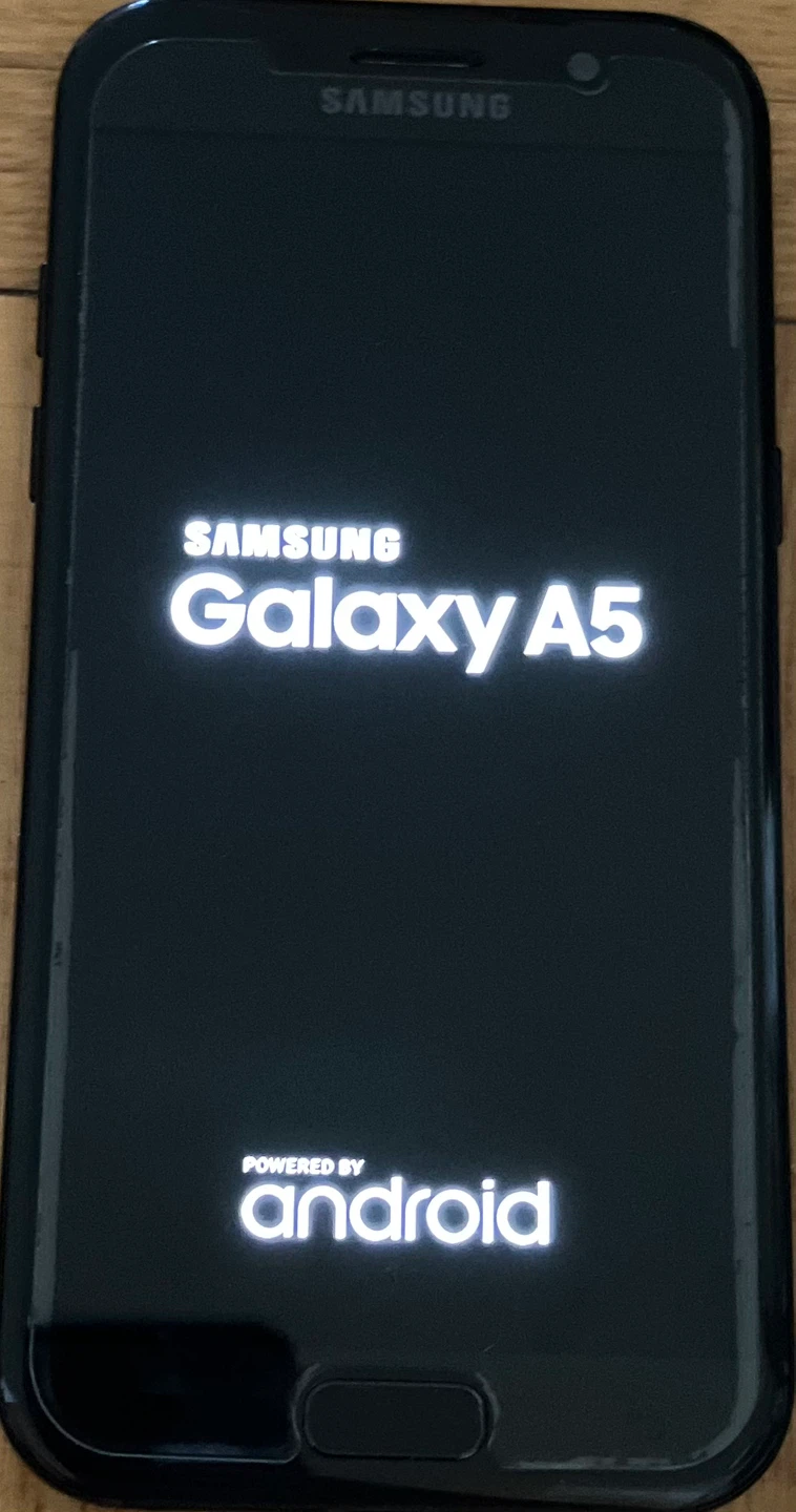 Samsung Galaxy A5 Smartphone with Protective Case