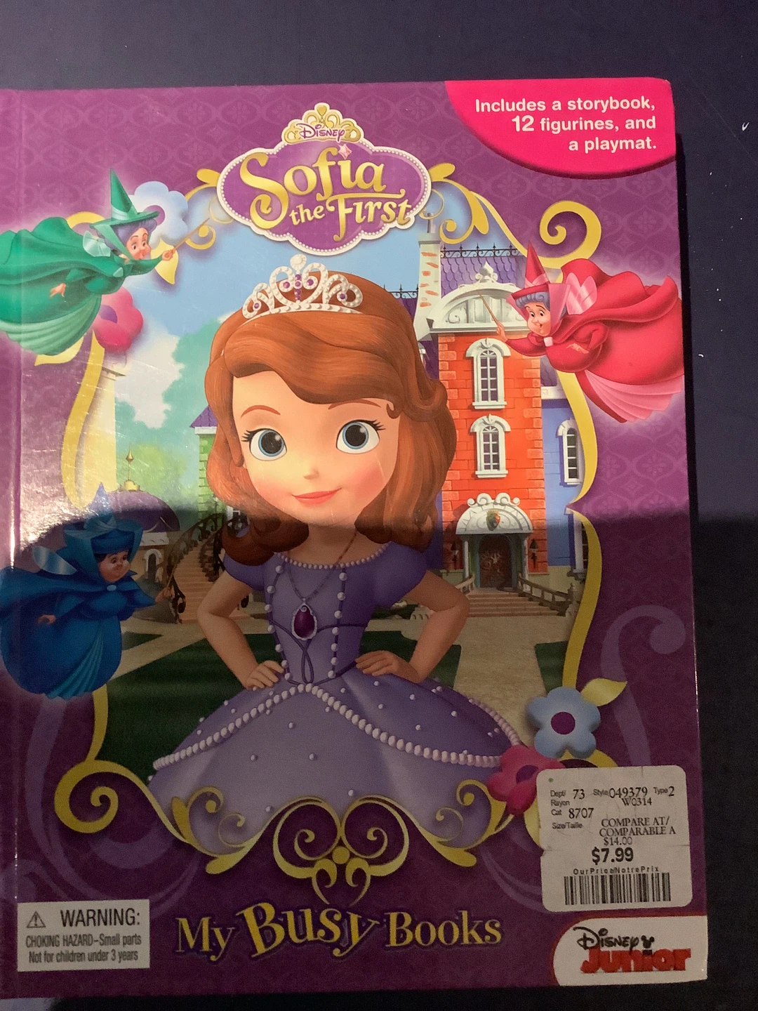 Disney Sofia the First My Busy Books with Figures - photo 2