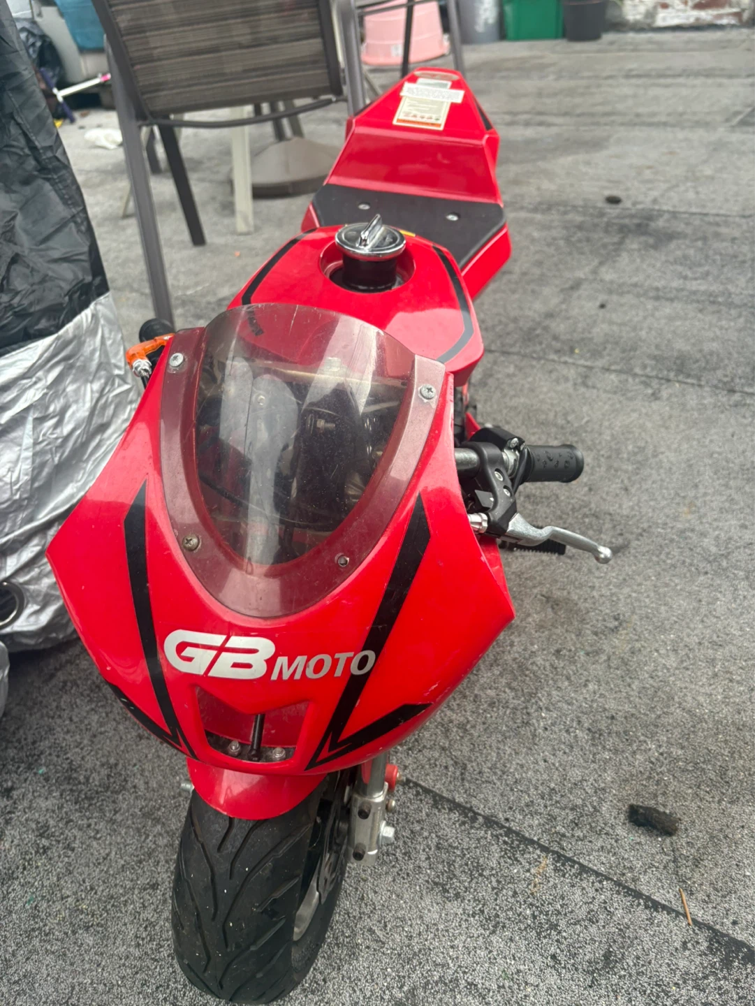 GB Moto Red Pocket Bike - photo 2