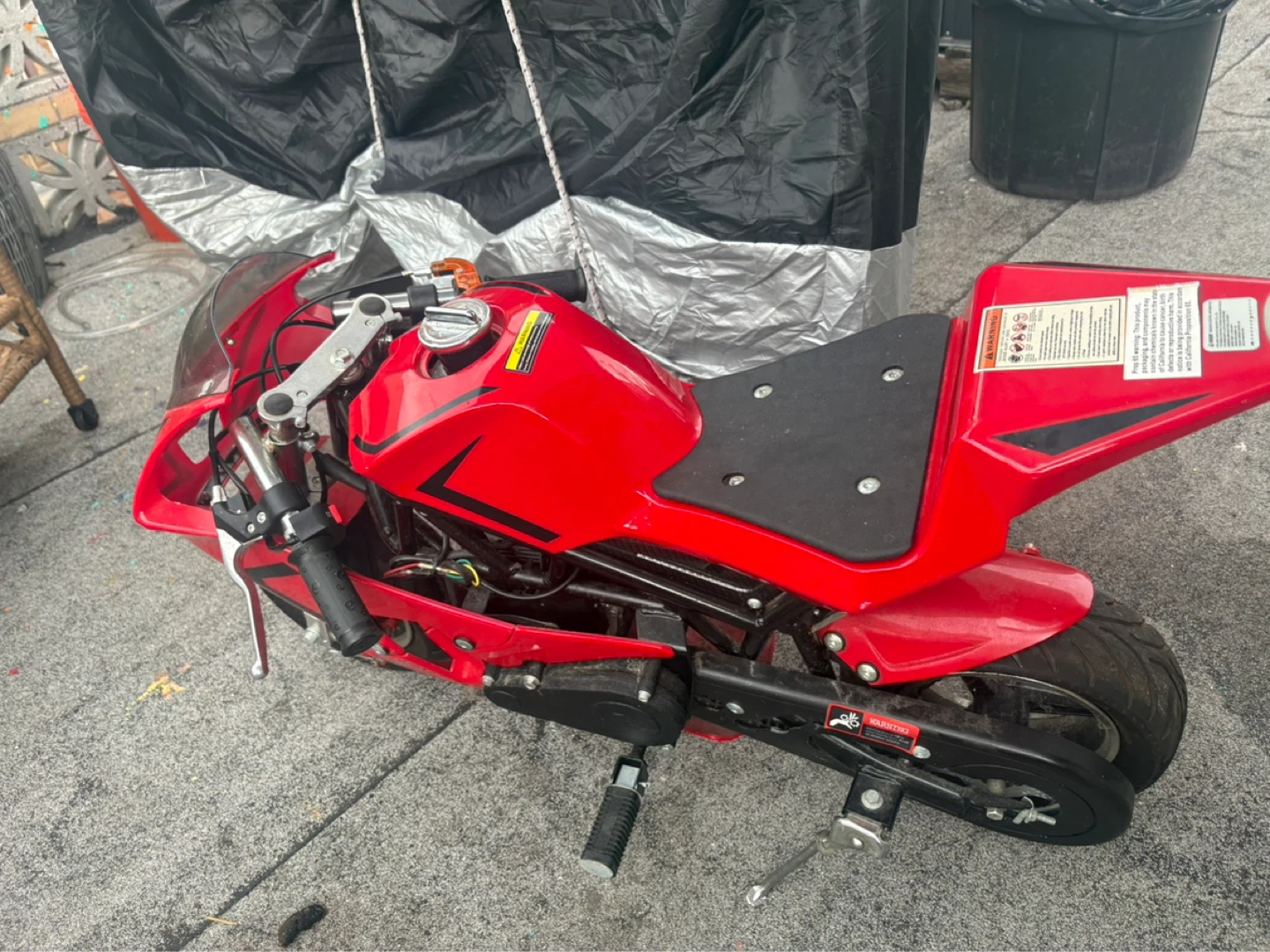 GB Moto Red Pocket Bike - photo 4