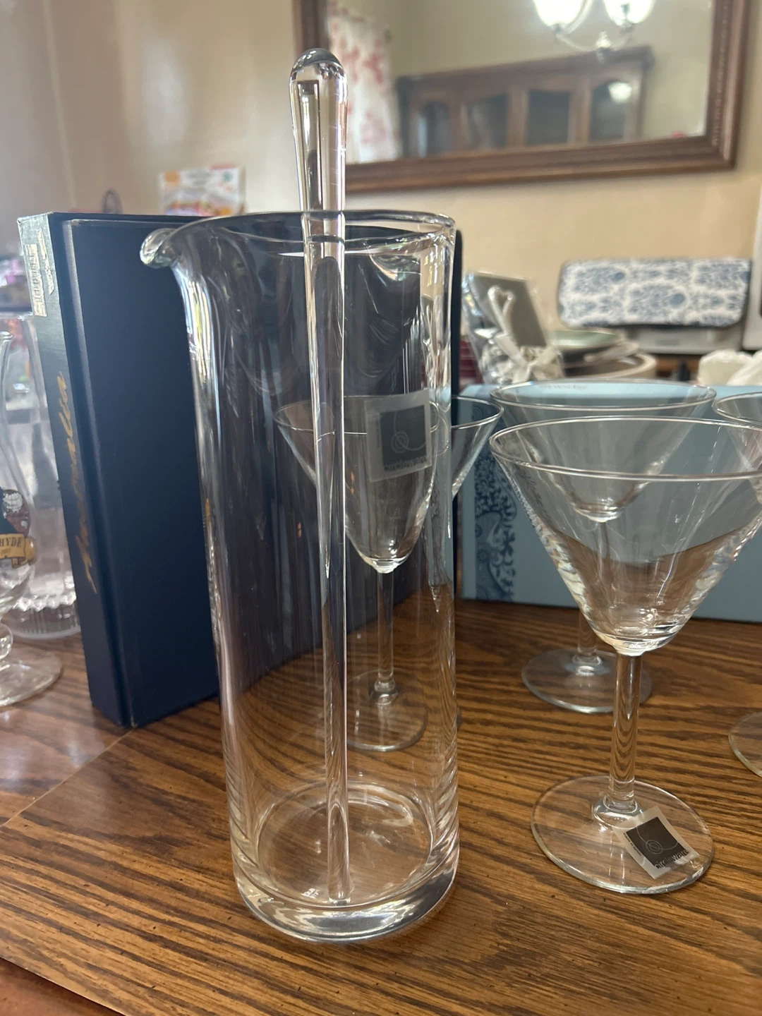 Circleware Martini Glasses & Pitcher Set - photo 2