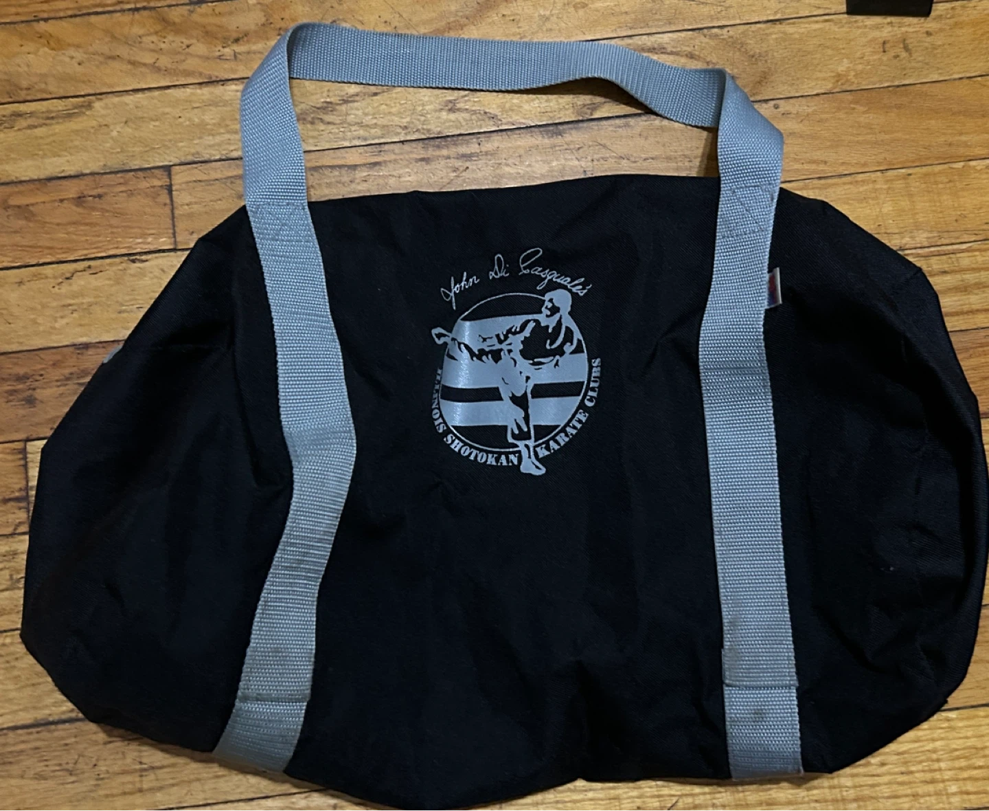 Black Duffel Bag - Illinois Shotokan Karate Clubs