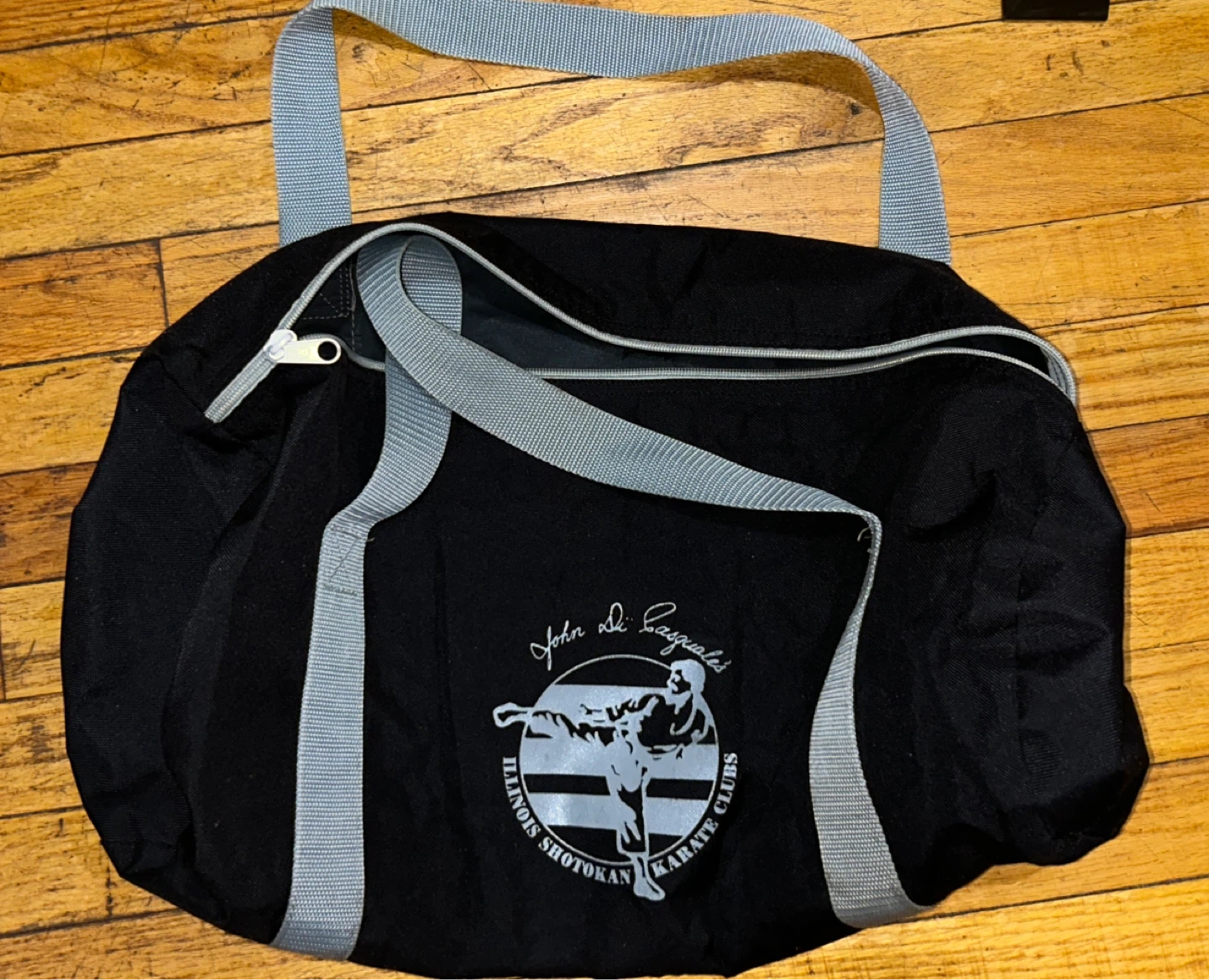 Black Duffel Bag - Illinois Shotokan Karate Clubs - photo 2