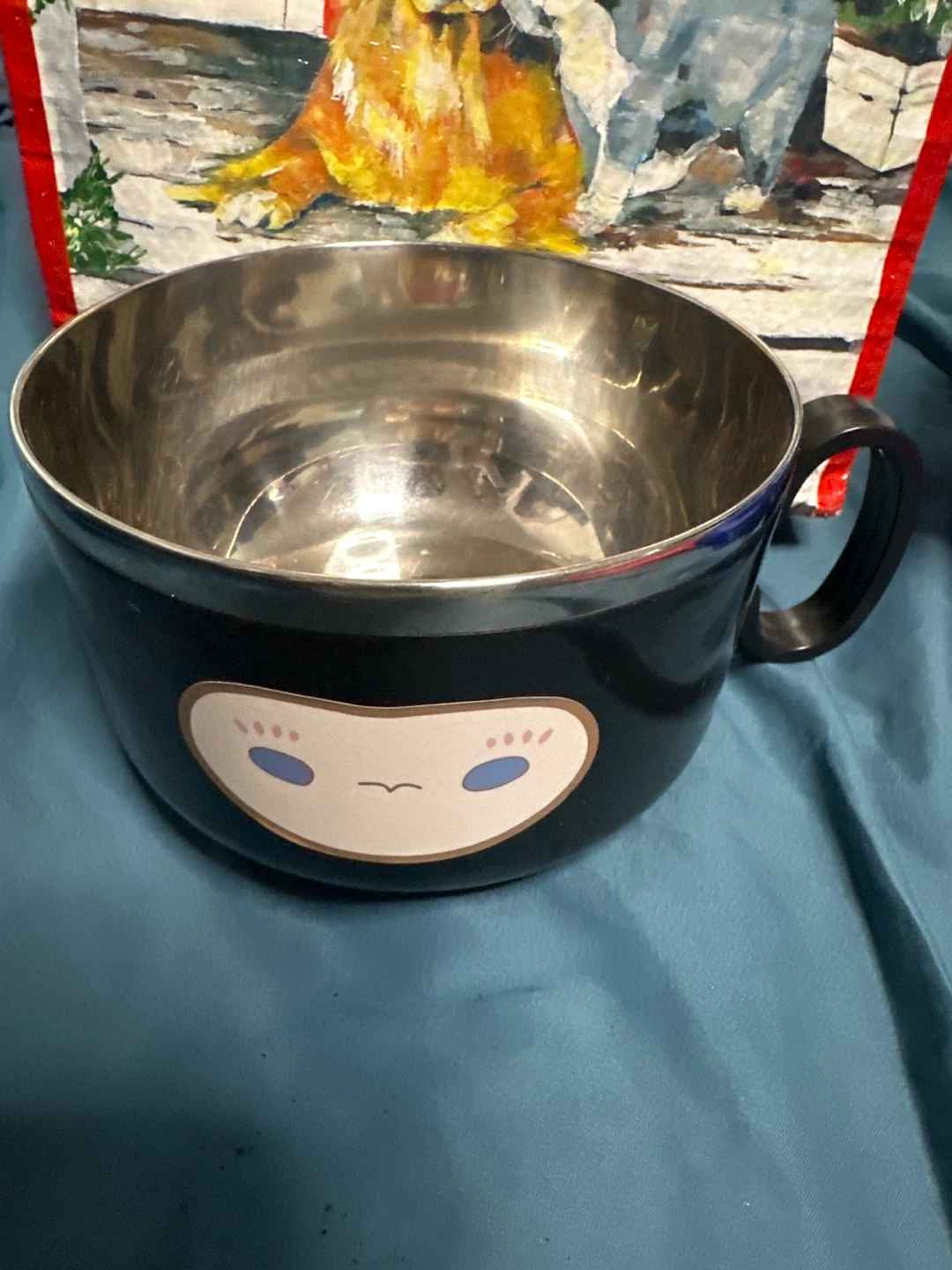⚽️ Stainless Steel Bowl with Handle
