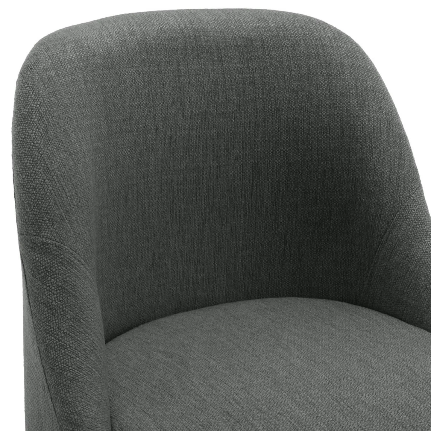 New Set of 2 Grey Fabric Swivel Bar Stools $120 Each - photo 4