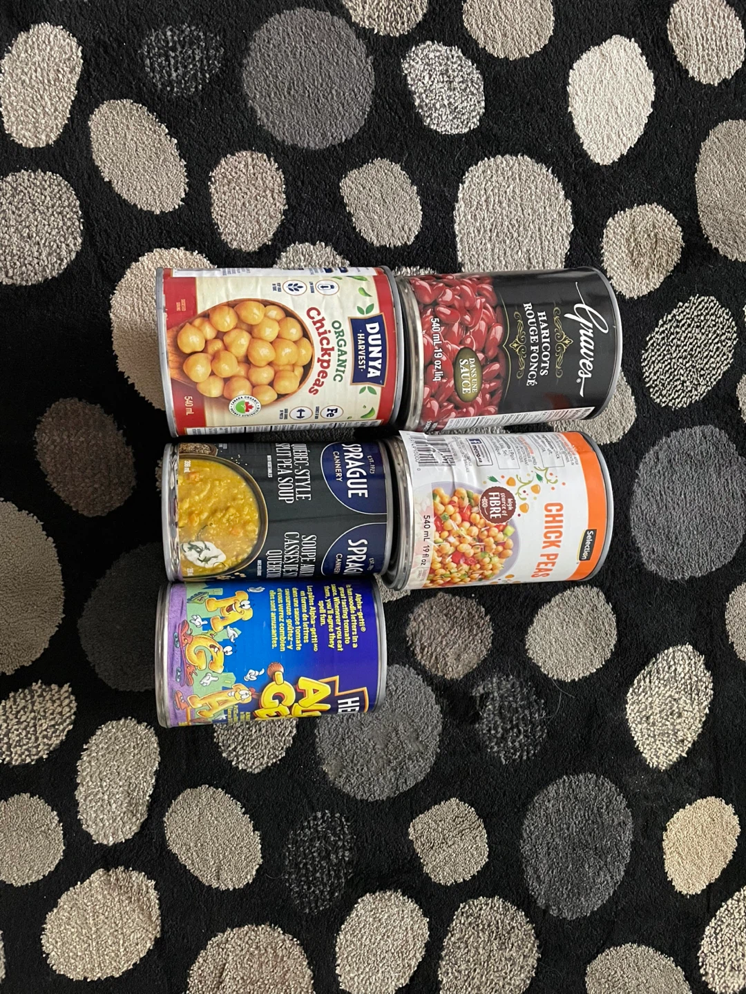 Dunya Organic Chickpeas, Graves Beans, Sprague Soup & More