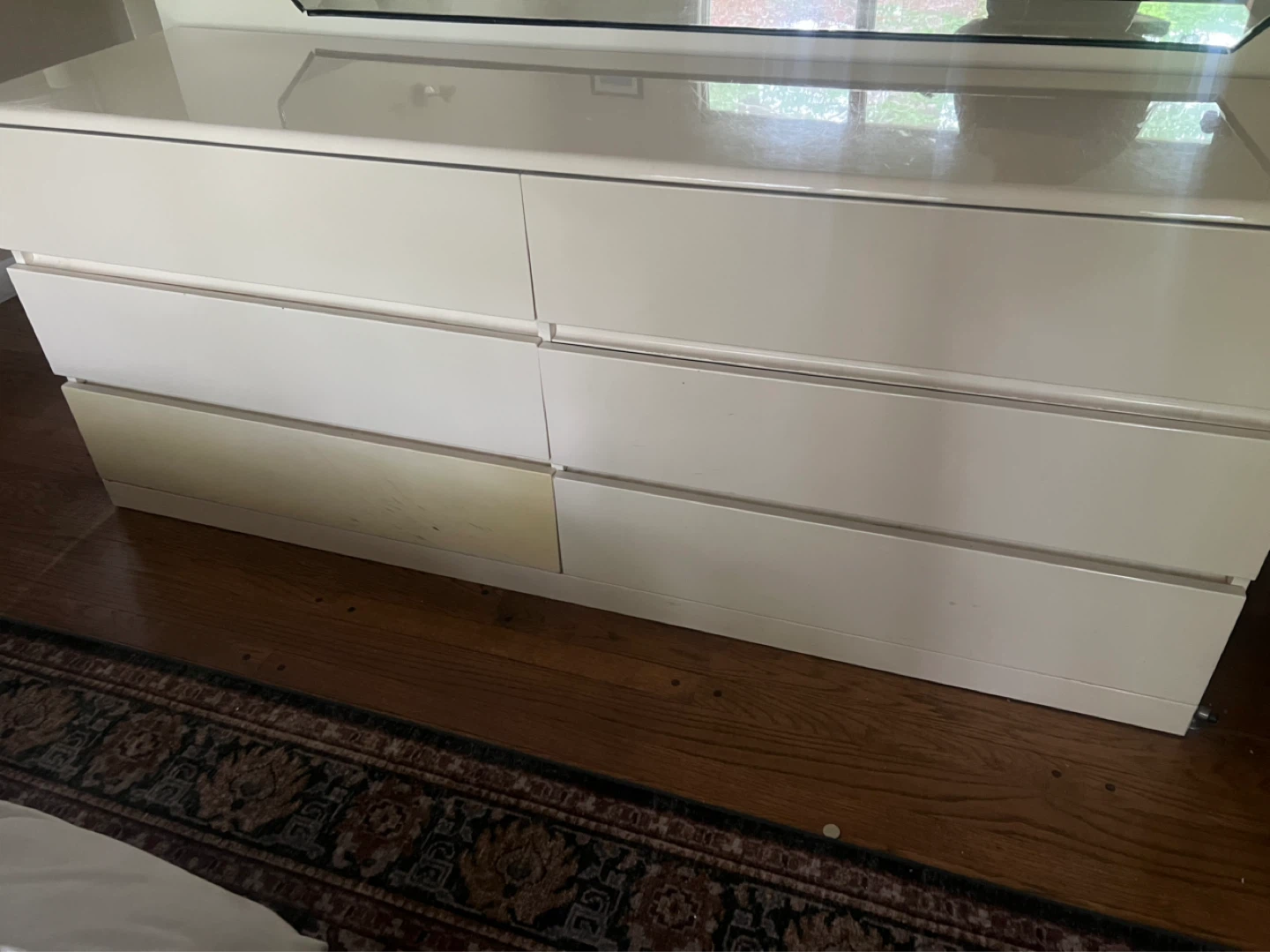 Cream 6-Drawer Dresser - photo 2