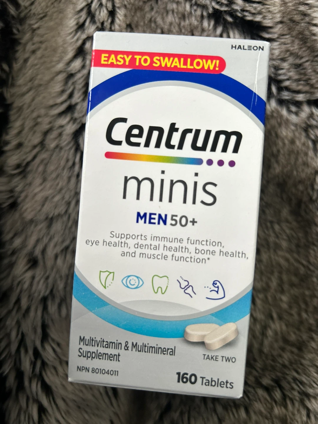 Centrum Minis Men 50+ Multivitamin 160 Tablets ⚽