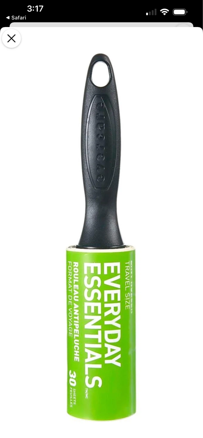 Evercare Everyday Essentials Travel Size Lint Roller ⚽