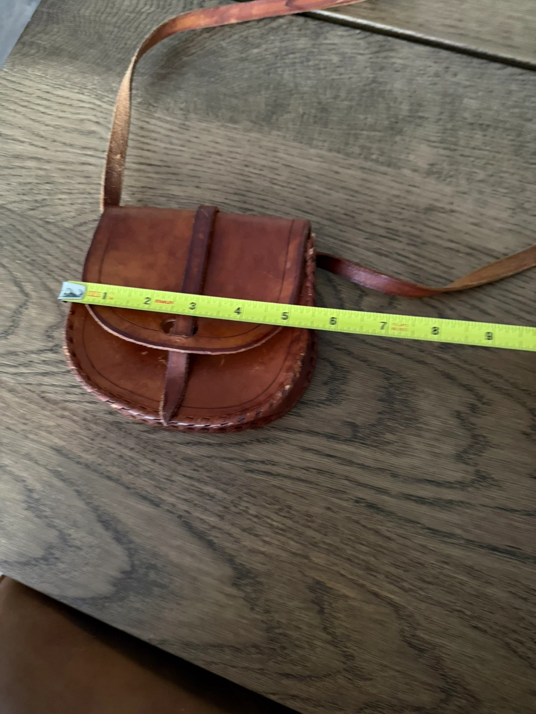 Brown Leather Small Crossbody Bag - photo 2
