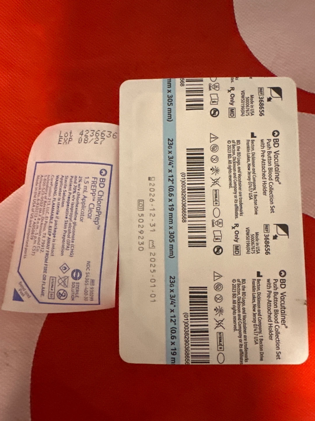 ⚽️ BD Vacutainer Blood Collection Set - photo 2