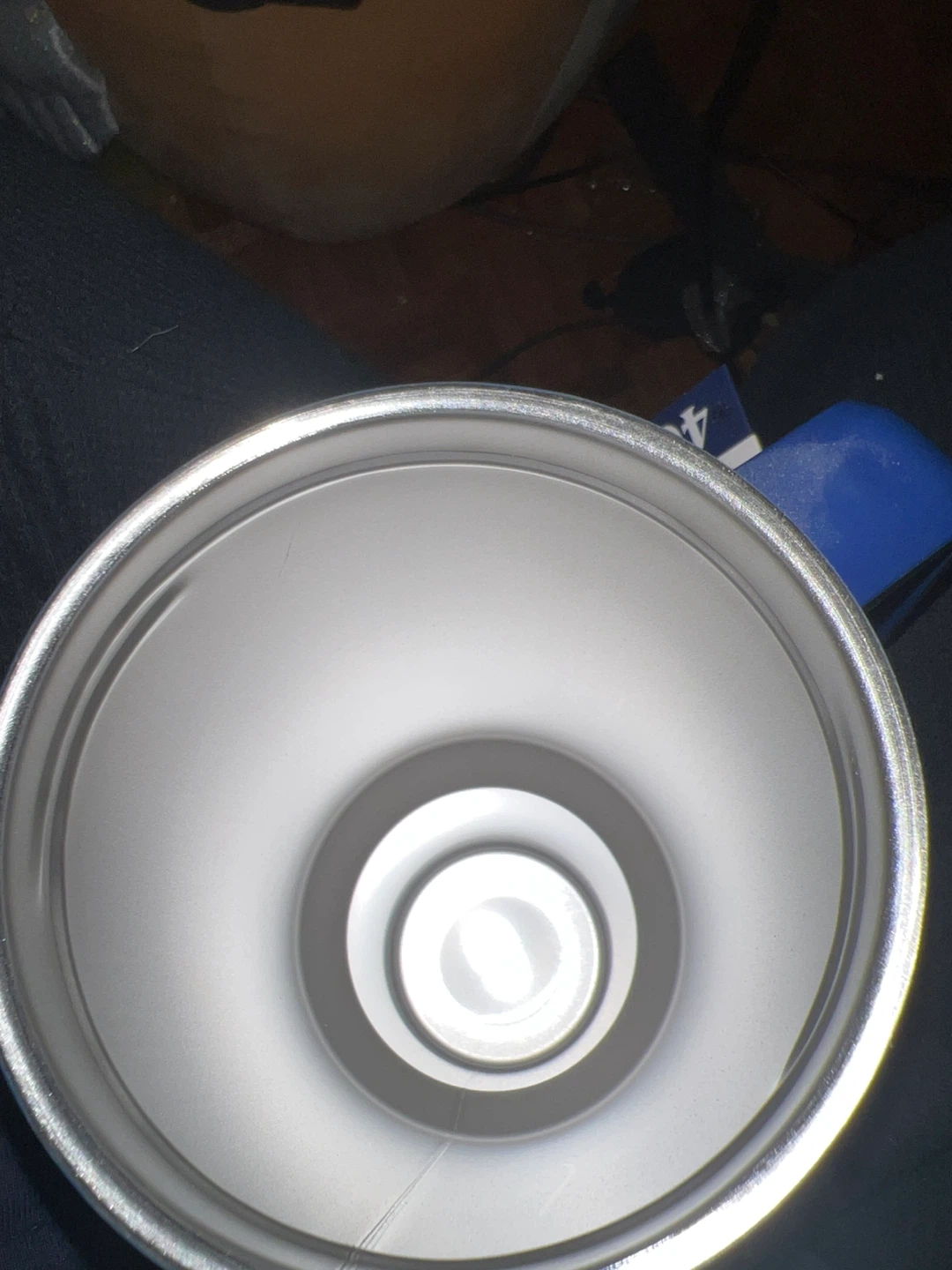 Blue water bottle never been used - photo 4
