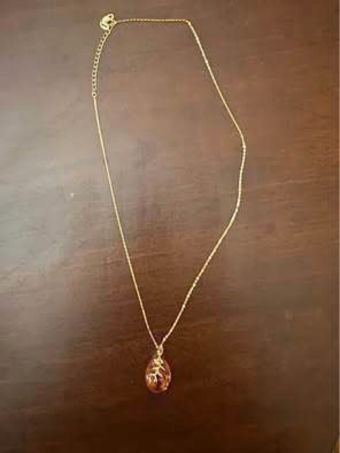 Amber earrings & Amber necklace -New, Both together for $5 - photo 2