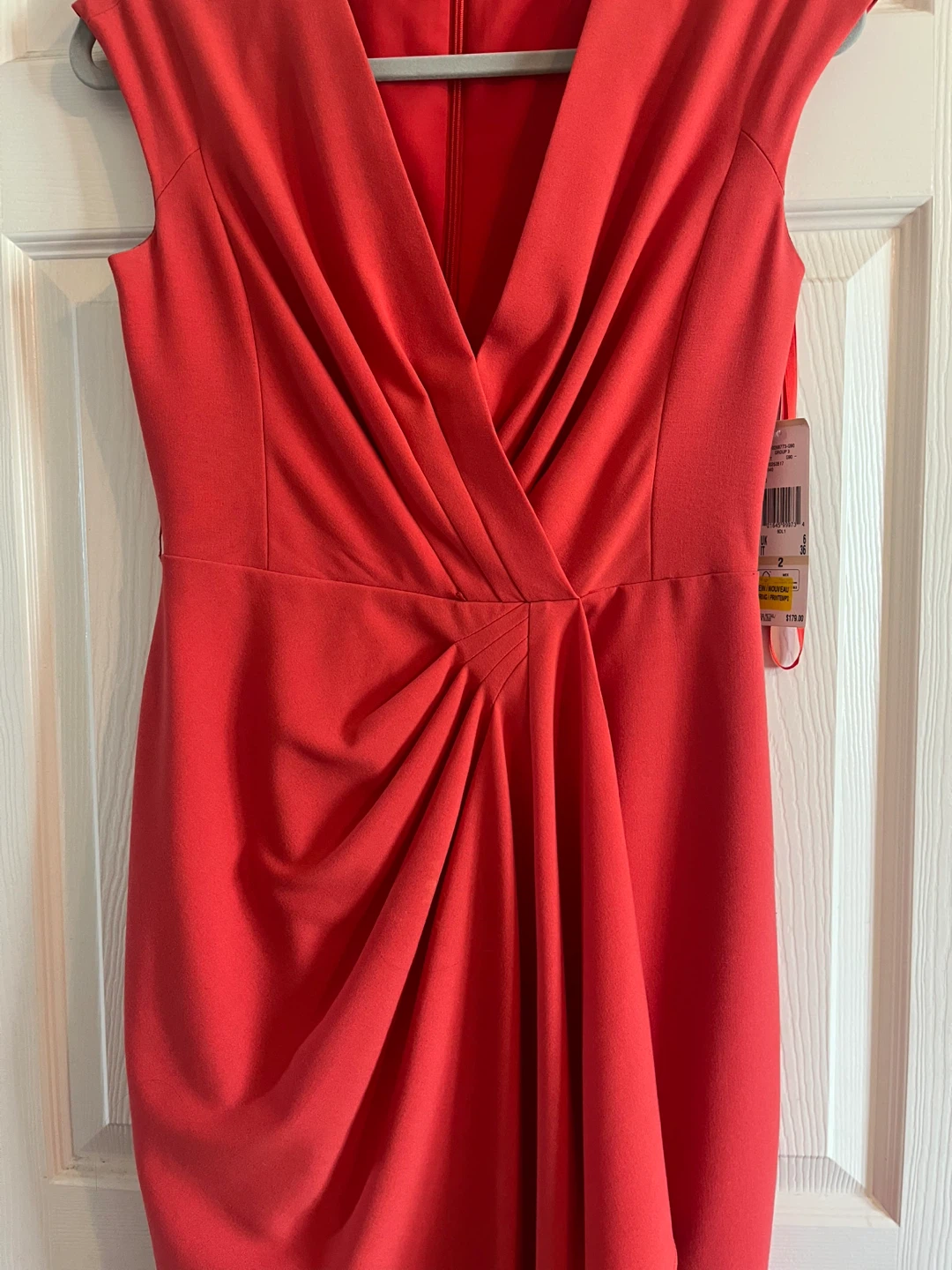 Anne Klein Red Sleeveless Dress