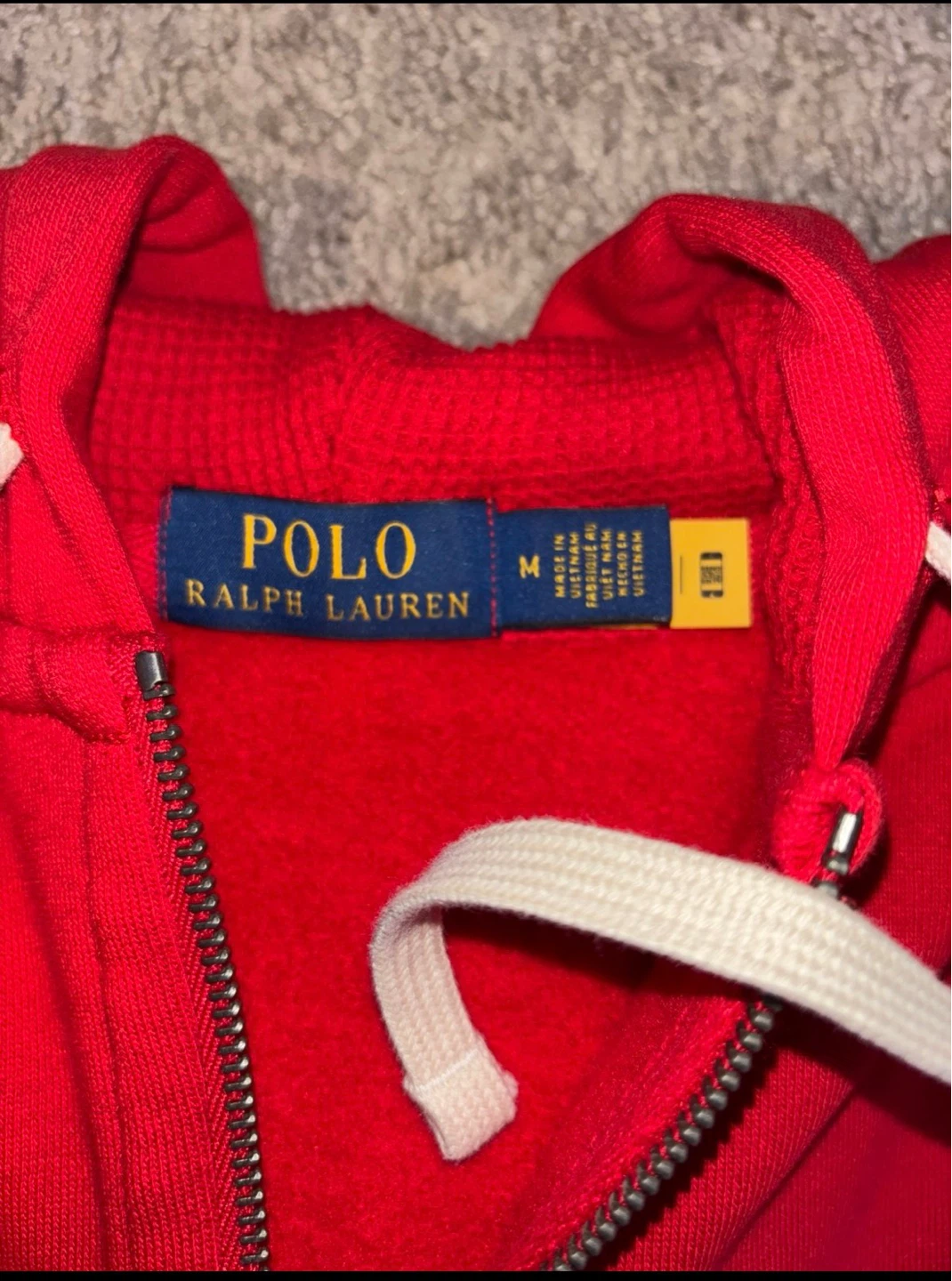 Polo Ralph Lauren Red Zip-Up Hoodie - photo 2