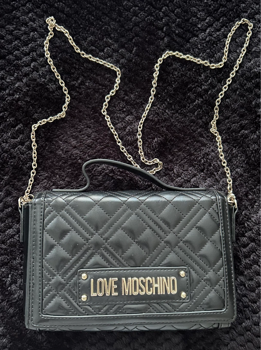 LOVE MOSCHINO Quilted Crossbody Bag