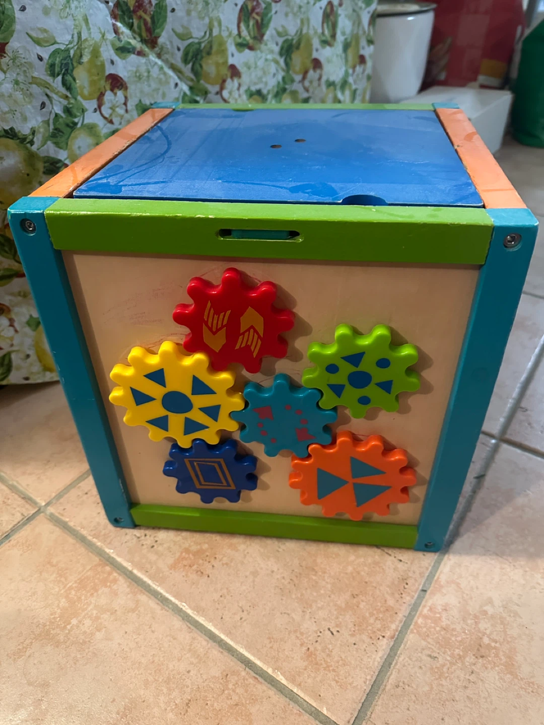 Wooden Activity Cube Toy - photo 2